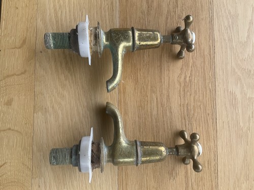 Vintage brass bathroom - vintage,