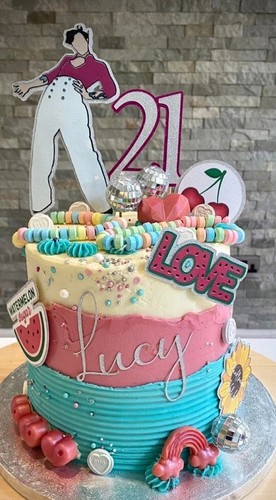 Harry styles inspired cake - styles,