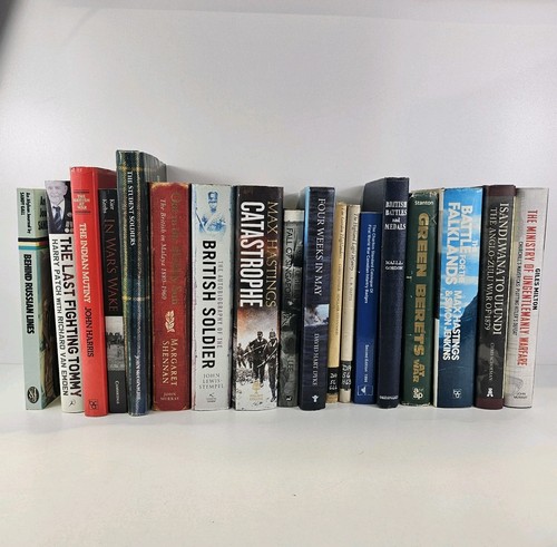 Job lot war books - of,