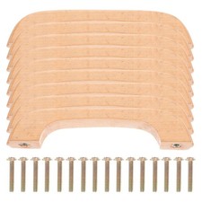 8pcs Door Handle Replacement Furniture Pull Beech Wardrobe Pull Handle