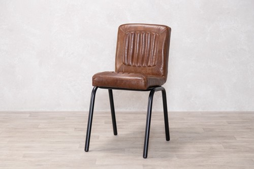 Genuine leather dining chair - dining,