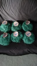HAYFIELD LUGANO LUXURY MOHAIR BLEND YARN 6 X 50 GR BALLS-LOVELY SHADE OF GREEN