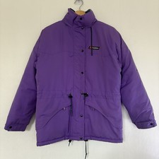 Vintage Berghaus Snowcloud Puffer Jacket Women's Small Purple Retro 90s Outdoor