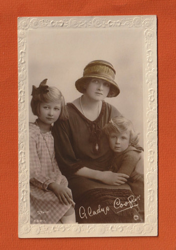 Real photo postcard gladys - photo,