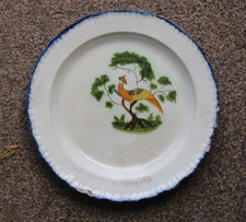 ANTIQUE PRATT WARE  PEARLWARE