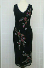 Karen Millen Dress UK 8 Black