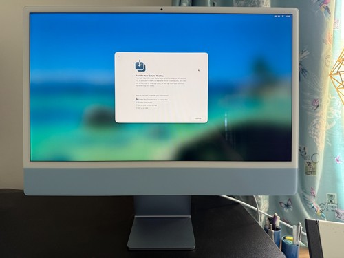 Apple imac 2021 blue - 24",