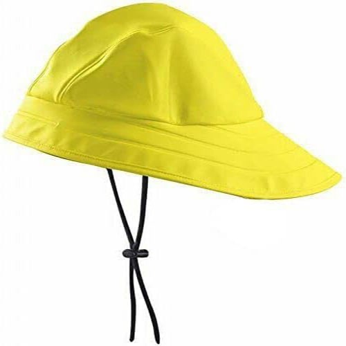 Yellow sou wester fisherman - yellow, sou'wester