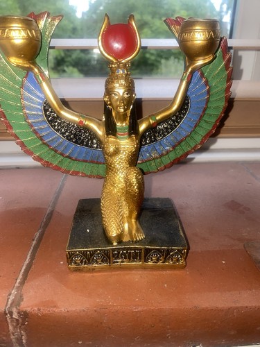 Vintage resin egyptian - vintage,