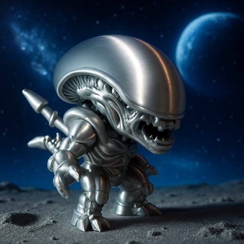 Xenomorph alien figure - alien, 3d