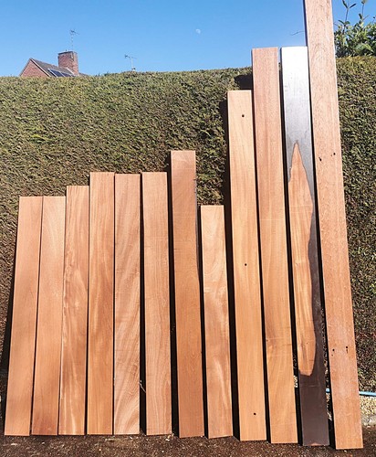 Brazilian mahogany - mahogany, (genuine)