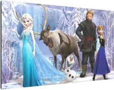 frozen family  canvas wall art