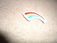 USED GIRLGUIDING RAINBOWS FLASH BADGE