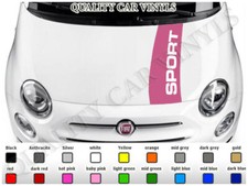 Fiat 500 595 695 bonnet racing
