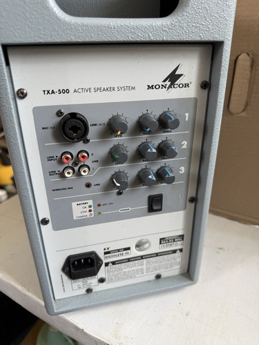 Monacor txa 500 portable - portable, pa