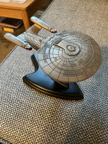 1991 franklin mint star - mint, trek