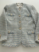 Escada Women's Blue Tweed