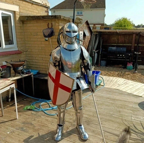 Knight metal suit armour - knight, of