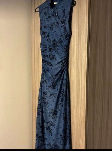 Vintage y2k blue cheongsam - y2k,