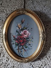 Original Signed Oil On Board