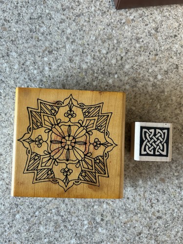 Rubber stamps mandala - rubber,