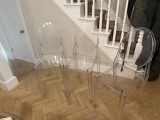 Victoria Ghost Chairs x 3 by