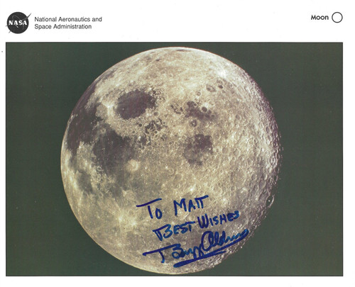 Buzz aldrin signed - buzz, genuie