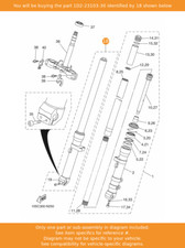Yamaha front fork assy - yamaha,