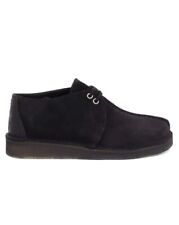 Clarks Desert Trek Ladies Black Suede Leather Shoes UK Size 4 D EU 37