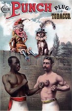 A3 SIZE - Vintage 1886 Punch Chewing Tobacco Advertisment Poster Print