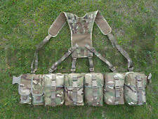 Complete British MTP MOLLE webbing set with yoke, Charlie model, size medium