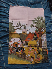 Vintage German Farmyard Scene