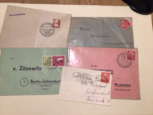 Germany postal history covers