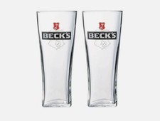 2x Becks Vier One Pint 20oz