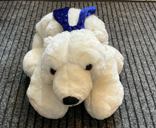 Vintage Tesco Magical Friends Pandora The Polar Bear Large Plush Beanie