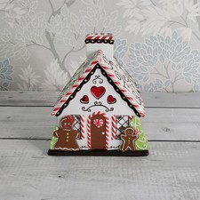 Christmas Partylite Gingerbread Peppermint Delight House Tea light Holder P9952