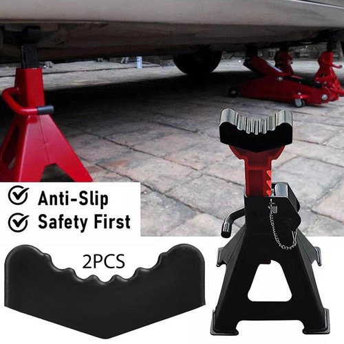 Jack stand pads rubber - 2x,