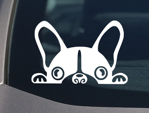 French bulldog decal sticker - french,