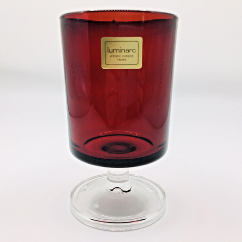 French luminarc ruby - french, cranberry