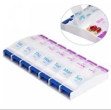 7 Day Pill Box Organizer