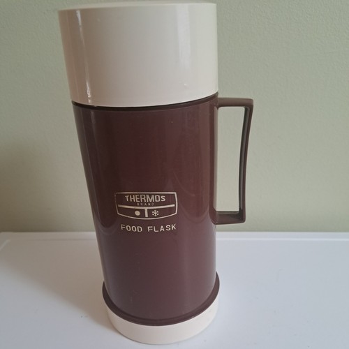 Vintage thermos food flask - vintage,