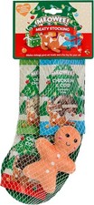 MEOWEE REAL MEAT CHRISTMAS CAT STOCKING HIGH PROTEIN TASTY 3 X 30G TREATS & TOY