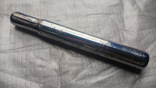 Vintage steel seatpost mm - vintage,