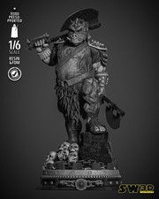 Gamorrean Guard 16k Resin 3d Print Fan Art By SW3D