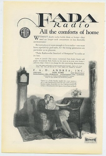 Fada radio all the comforts - radio,