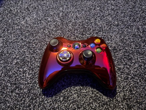 Xbox 360 chrome - 360, red