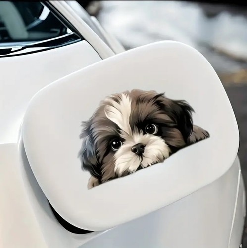 Peeping dog waterproof - dog, car