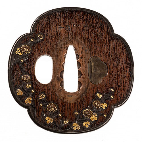 Japanese sword tsuba - sword,