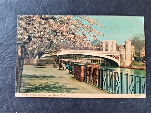 Postcard lendal bridge and - postcard,
