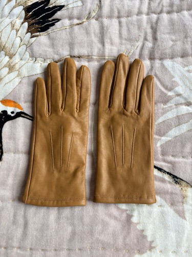 Ladies mustard leather - m&s,